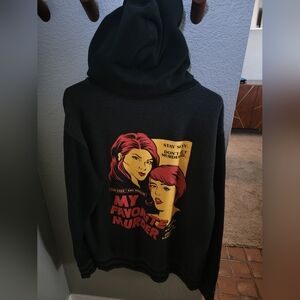 My Favorite Murder Varsity-style Zip up Hoodie